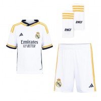 Real Madrid Jude Bellingham #5 Fotballklær Hjemmedraktsett Barn 2023-24 Kortermet (+ korte bukser)